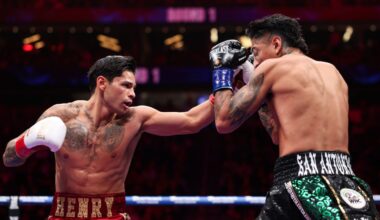 Boxing results: Ryan Garcia dominates Mario Barrios, wins first title