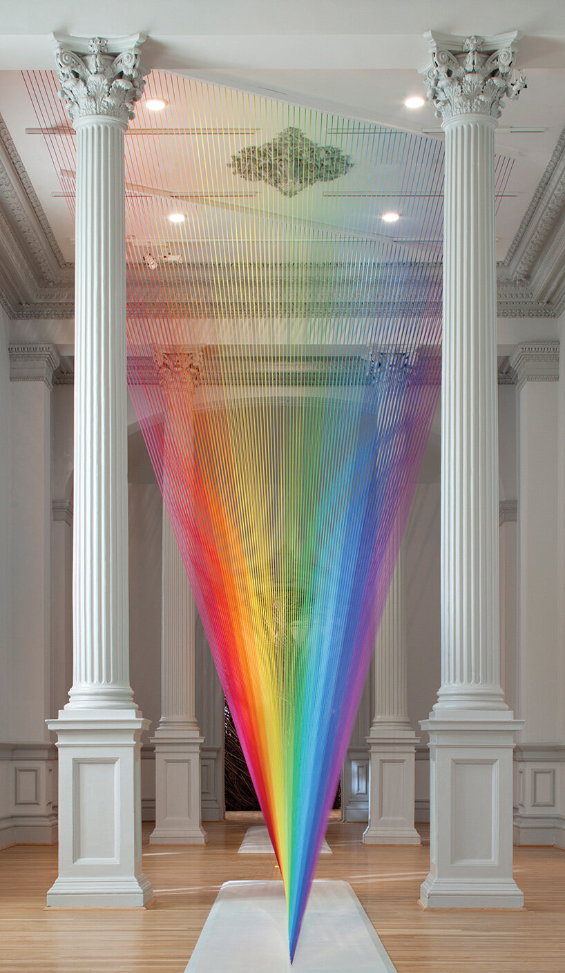 rainbow dreams maps the spectrum of contemporary art in 200 works of color and light