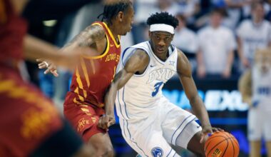 Dybantsa fuels No. 23 BYU's upset win over No. 6 Iowa State