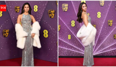 Alia Bhatt channels Marilyn Monroe at first BAFTAs appearance; says Rekha inspires her beauty | Hindi Movie News