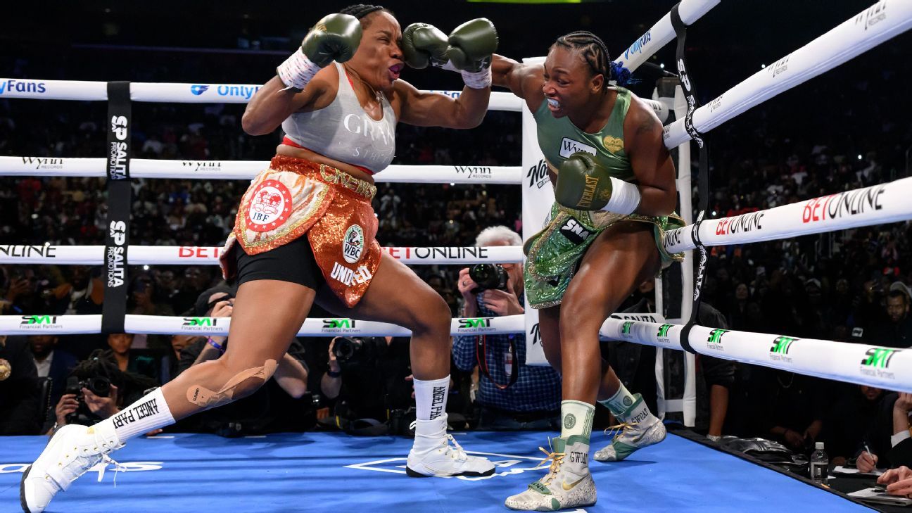Claressa Shields beats Franchon Crews-Dezurn in unanimous decision