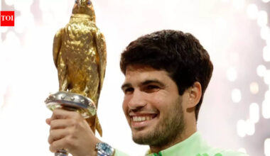Carlos Alcaraz’s Qatar Open prize money revealed as golden falcon winner shares what’s next | International Sports News