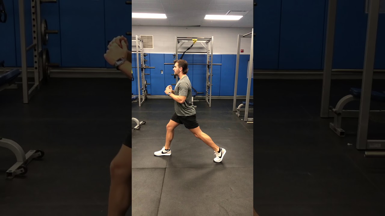 Body Weight Split Squat - YouTube