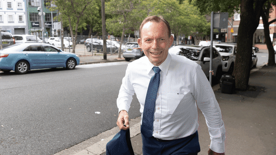 Attendees arrive at the Sky News rebrand event.