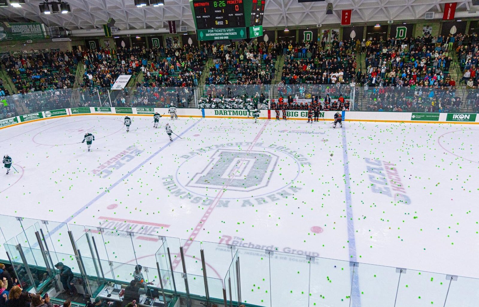 Hayden Stavroff celebrates a goal