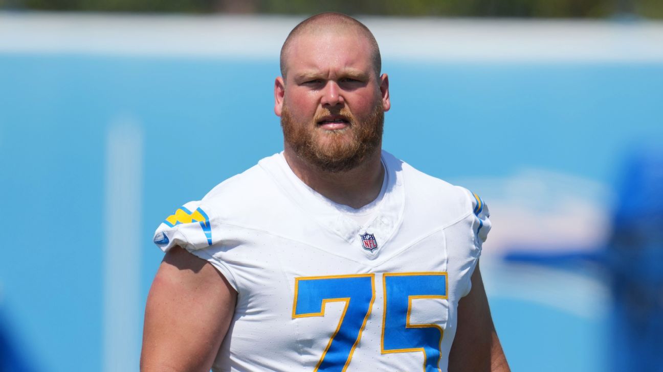 Chargers C Bradley Bozeman announces retirement