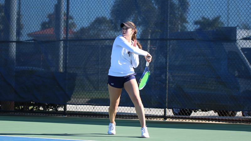 No. 1 Women's Tennis Eases Past Palm Beach Atlantic 6-0
