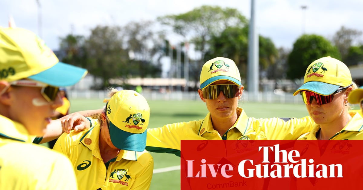 Australia v India: first women’s cricket one-day international – live | Australia women's cricket team