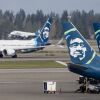 Alaska Airlines jets on the tarmac at Seattle-Tacoma International Airport. This year Alaska joined the long list of airlines forced to ground their planes because of IT outages.  