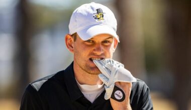 Huus Leads Men's Golf in Spring Debut