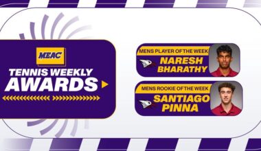 Eagles Sweep MEAC Weekly Tennis Awards