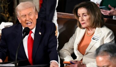 Trump targets Nancy Pelosi on Congress insider trading during address