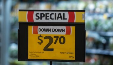 Supermarket giant questioned over Down Down prices wording