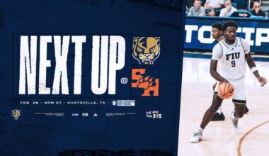 Final Road Trip of Season for Men's Basketball Commences at Sam Houston