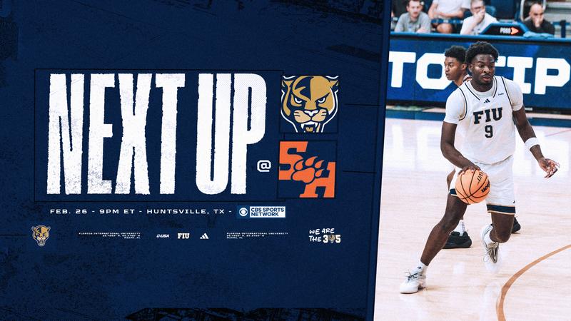 Final Road Trip of Season for Men's Basketball Commences at Sam Houston