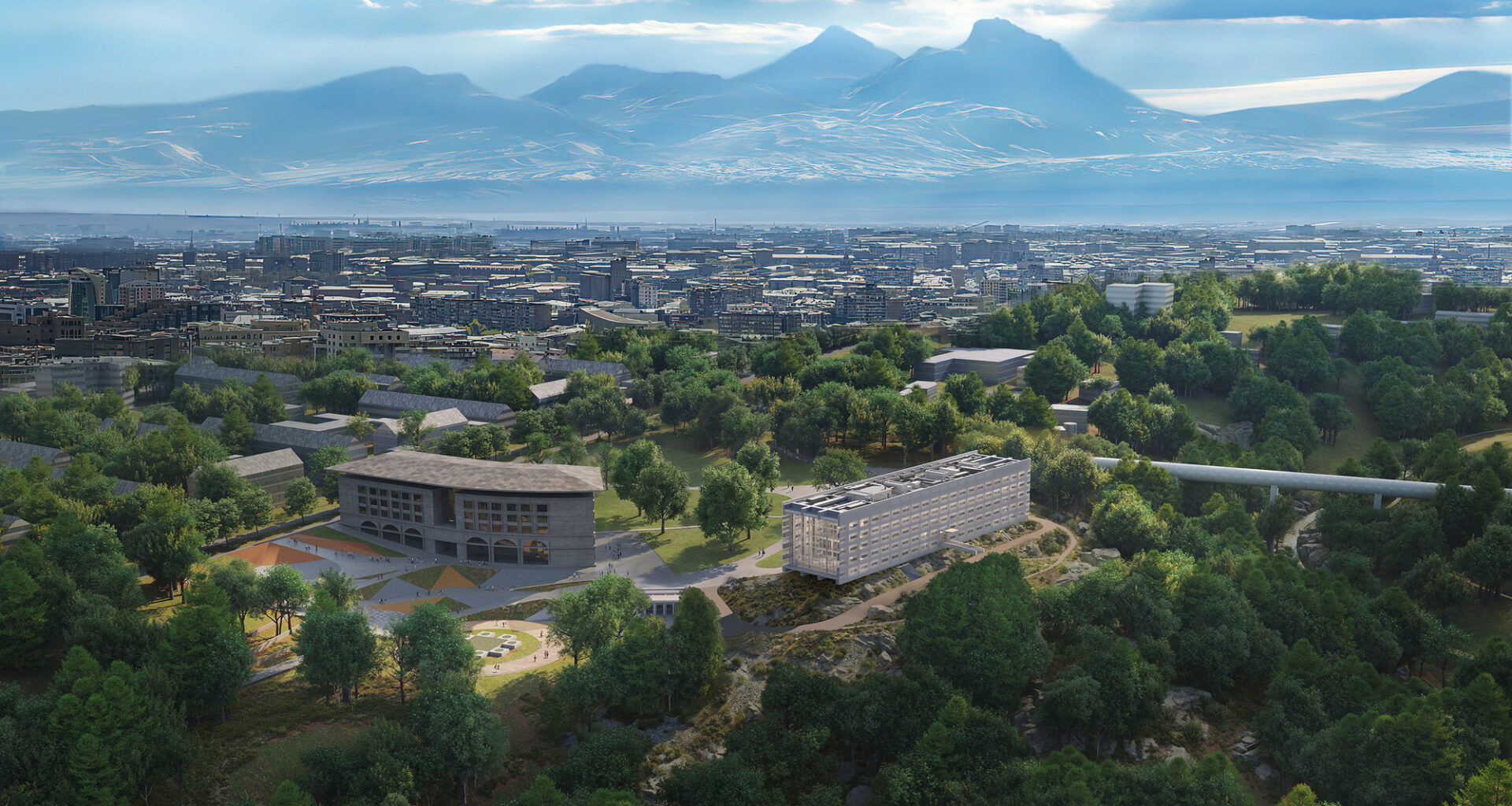 MVRDV Begins Construction on the EU TUMO Convergence Center in Yerevan, Armenia