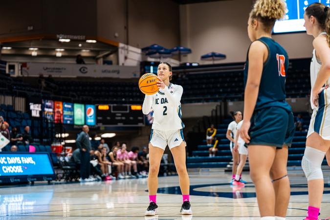 Women’s Basketball Takes Final Big West Road Trip To Hawai’i Against Rainbow Wahine