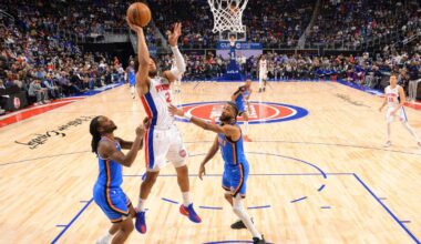 Thunder finish loss to Pistons with top 6 scorers out hurt