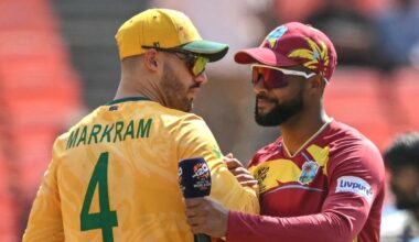 Unchanged South Africa field; West Indies bring in Chase for Hosein