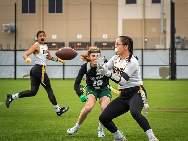 (1) Women's Flag Football Storms Back to Defeat (2) Keiser 32–28