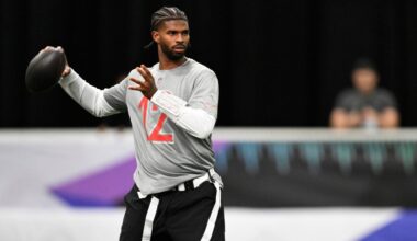 Shedeur Sanders gifts Todd Monken porcelain horse head for birthday