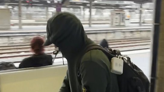 Ed Sheeran caught the red-eye train from Sydney to Melbourne ahead of his three-show run at Marvel Stadium.