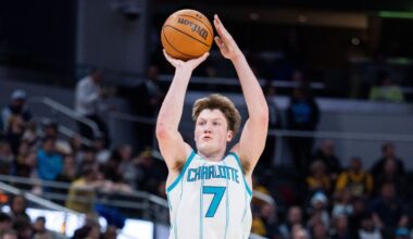 Hornets' Kon Knueppel sets rookie 3-point record with 207th