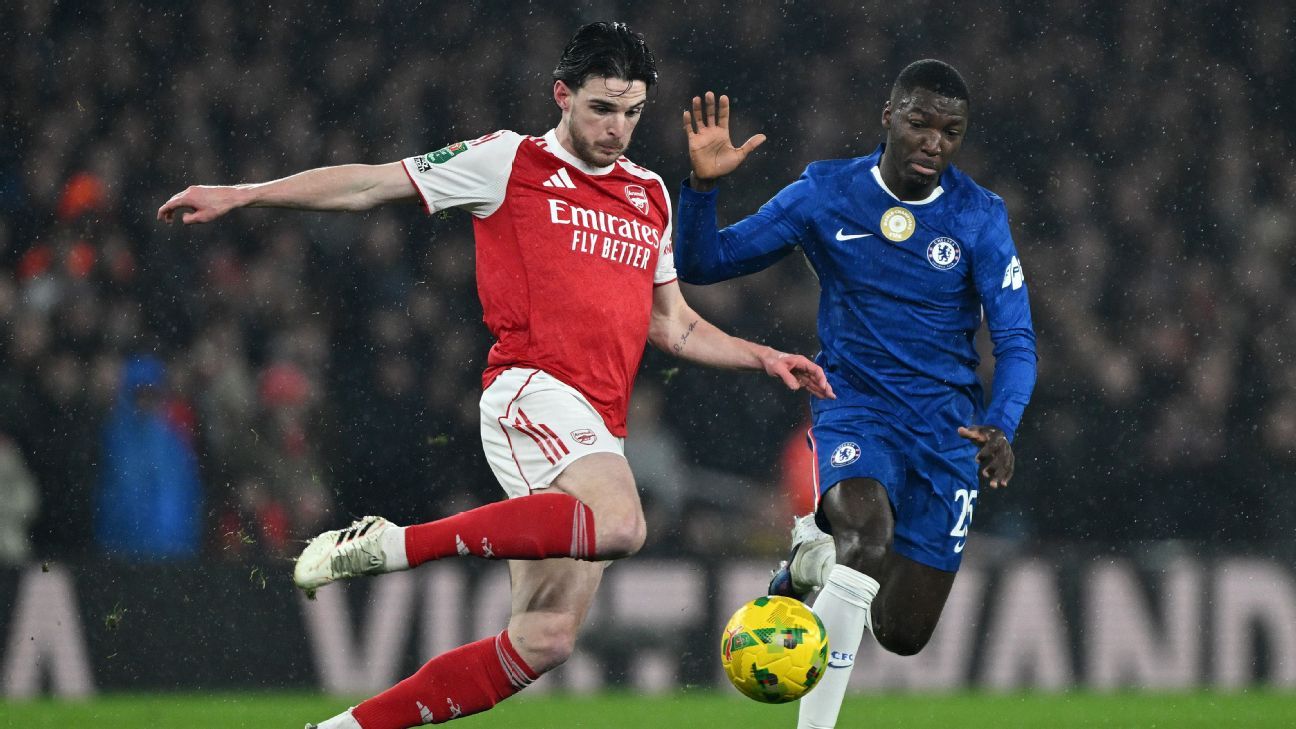 Arsenal vs. Chelsea: TV channel, kick-off time, live stream, referee, injury and team news