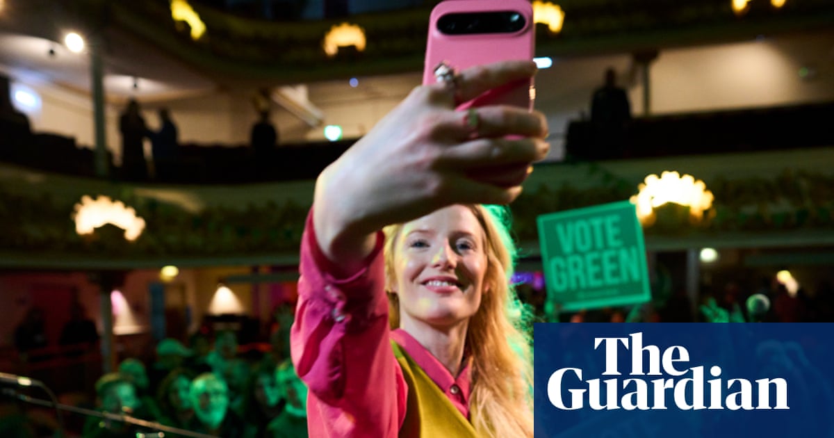 Celebrations, selfies and crowdsurfing: Greens relish seismic night in British politics | Byelections