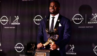 Projected top RB pick Jeremiyah Love plans active NFL combine