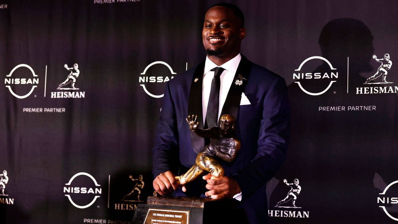 Projected top RB pick Jeremiyah Love plans active NFL combine