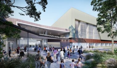 Work begins on Logan stadium venue