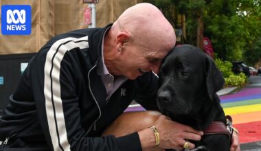 How the 'amazing' Pretzel will help Scott march in Sydney's iconic Mardi Gras parade
