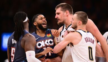 Nuggets' Jokic calls out Thunder's Dort for 'unnecessary' foul