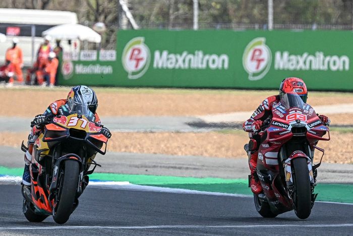 Pedro Acosta, Red Bull KTM Factory Racing, Marc Marquez, Ducati Team