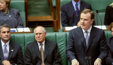 Mr Costello served as treasurer between 1996 and 2007. Picture: Supplied