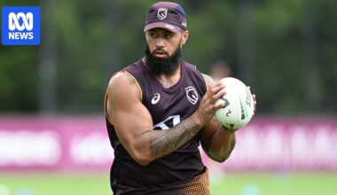 Payne Haas rejects Michael Maguire rumour in NRL move from Broncos to Rabbitohs