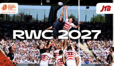 JTB acquires an exclusive right to sell tours with ‘Rugby World Cup 2027’ tickets as only an official agent in Japan