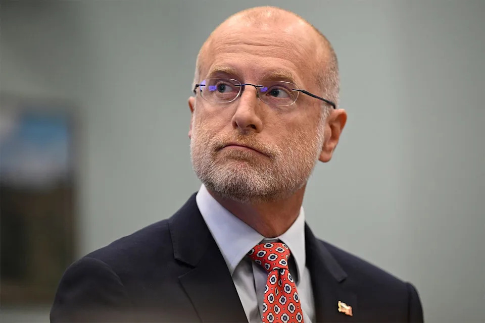 Brendan Carr in Washington, D.C., in 2025 John McDonnell/Getty