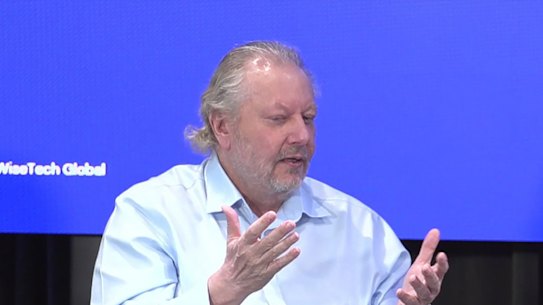 Wisetech executive chairman Richard White.