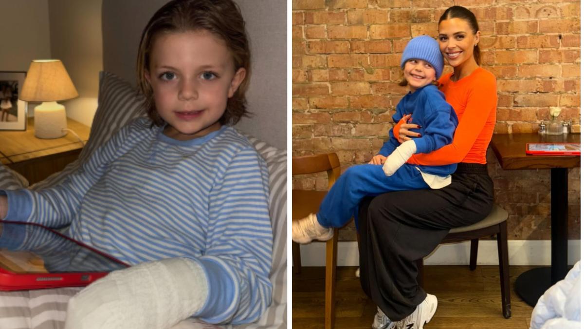 TV star Chloe Lewis shares horror moment her six-year-old son’s finger was chopped off in ice skating accident