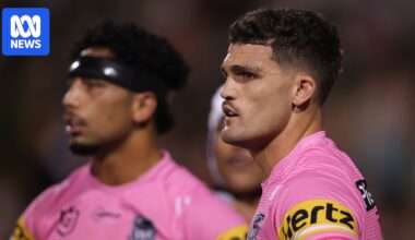 Nathan Cleary in danger of suspension after sin-binning in Panthers' NRL trials loss to Wests Tigers