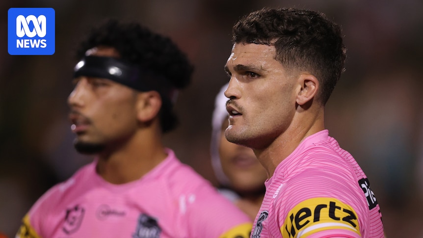 Nathan Cleary in danger of suspension after sin-binning in Panthers' NRL trials loss to Wests Tigers