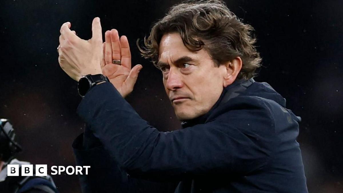 Tottenham's Dominic Solanke scores a scorpion kick against Manchester City