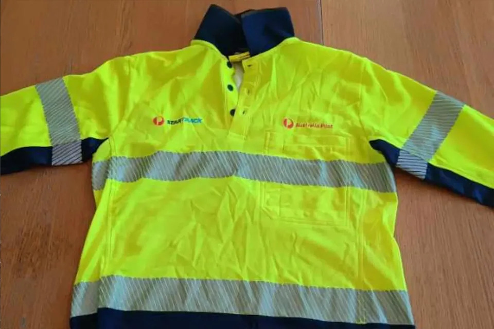 New lightweight Australia Post polo shirt