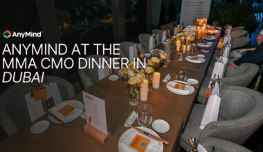 AnyMind Group at the MMA CMO Dinner in Dubai