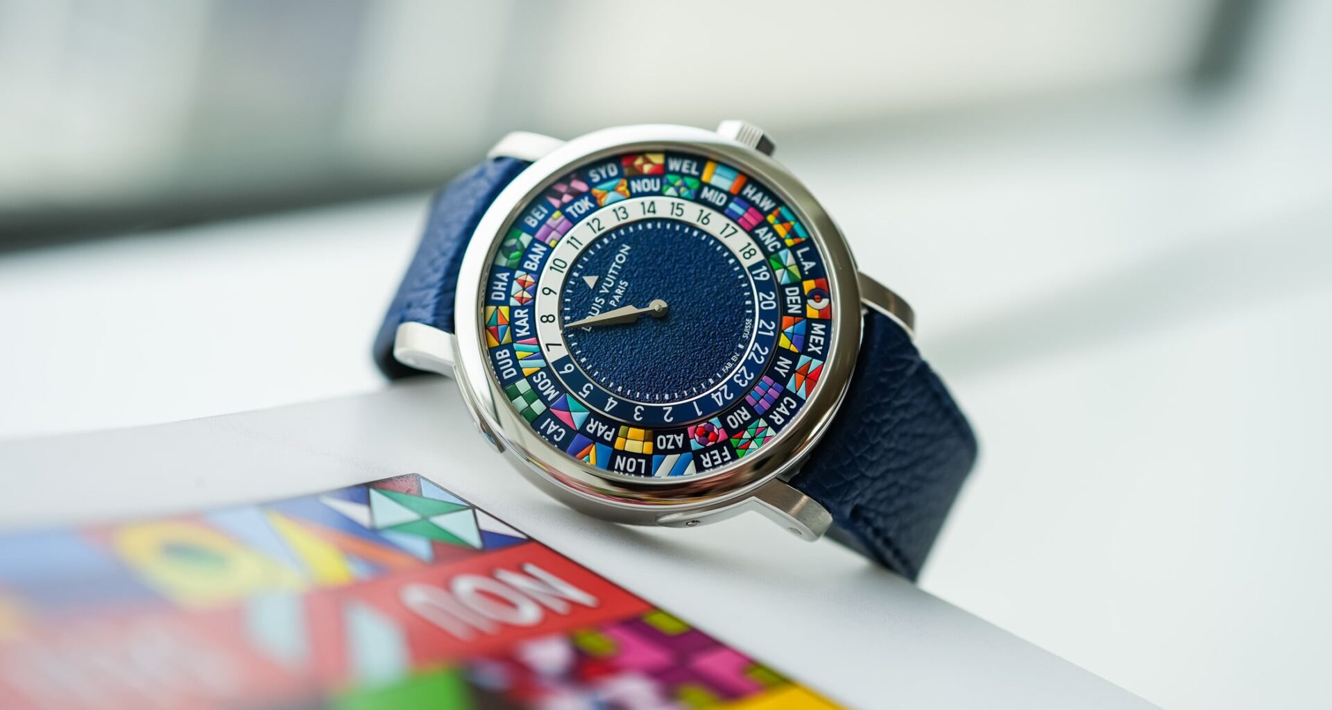 Upclose with the new Louis Vuitton Escale Worldtime
