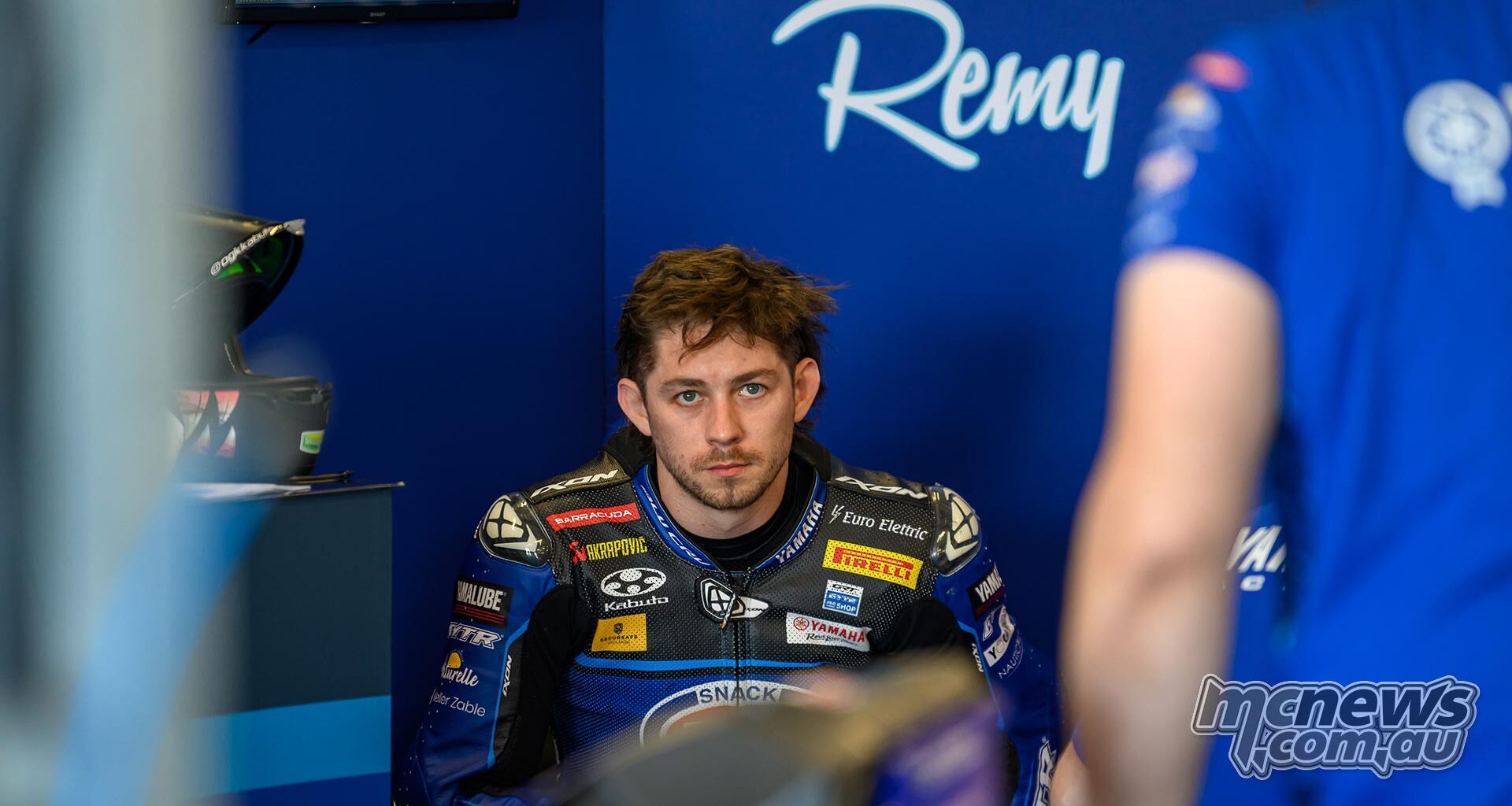 Remy Gardner hampered by injury during P.I. WorldSBK Testing