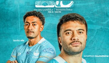 Moana Pasifika to host Western Force in Pukekohe for 2026 Super Rugby Pacific opener