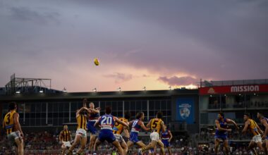 Hawks suffer AAMI Community Series loss